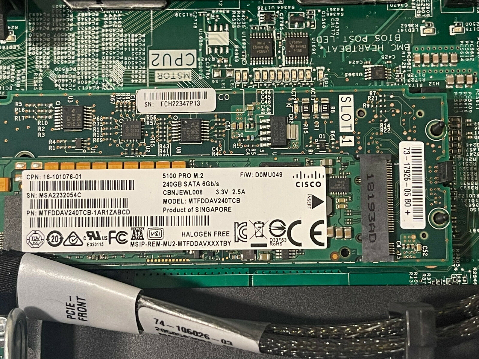 Cisco HyperFlex HX220c M5 Server 2x Xeon 8168 24-core 384GB 8.5TB SSD 2x 1050W - Image 7