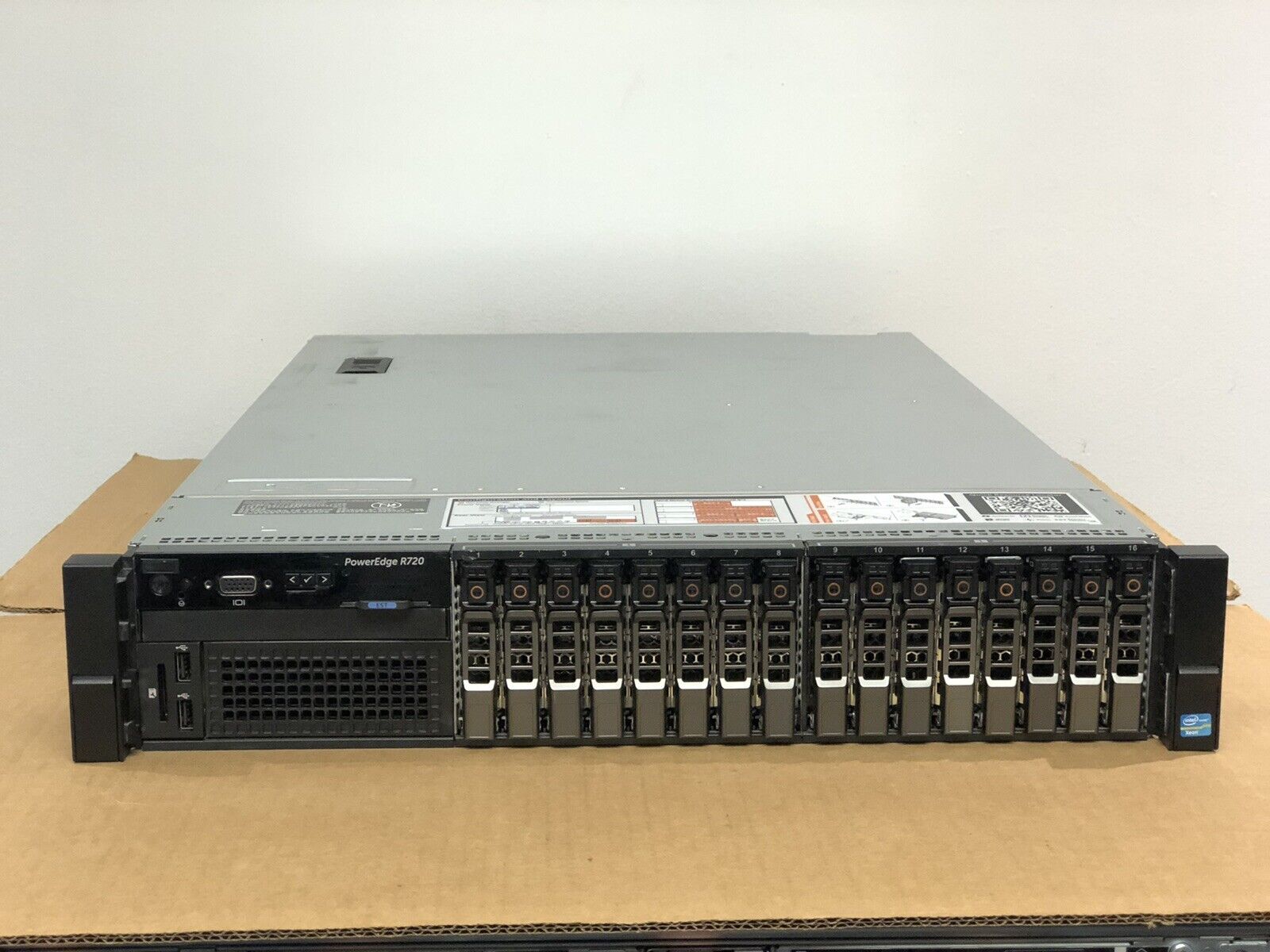 Dell OEMR R720 16 Bay 2x E5-2690V2 3GHz 10C 64GB 2x 960GB SSD 14x 600GB SAS RPS. - Image 2