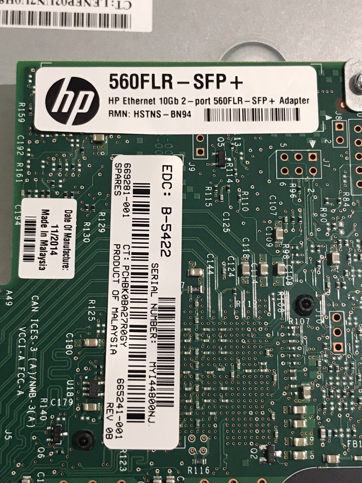HP SL230s G8 Two Xeon E5-2660 256GB 4x SFF 2x 200GB SSD 560FLR FBWC 10GbE 8Gb FC. - Image 7