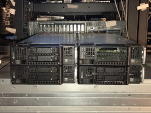 HP ProLiant BL460c G8 Two E5-2680 2.7GHz 128GB RAM 554FLB P220i 2x 300GB 10K.