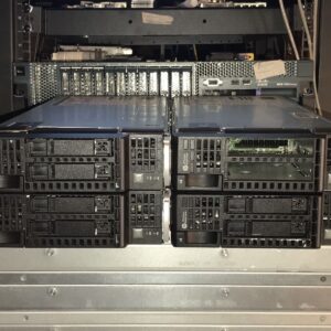 HP ProLiant BL460c G8 Two E5-2680 2.7GHz 128GB RAM 554FLB P220i 2x 300GB 10K.