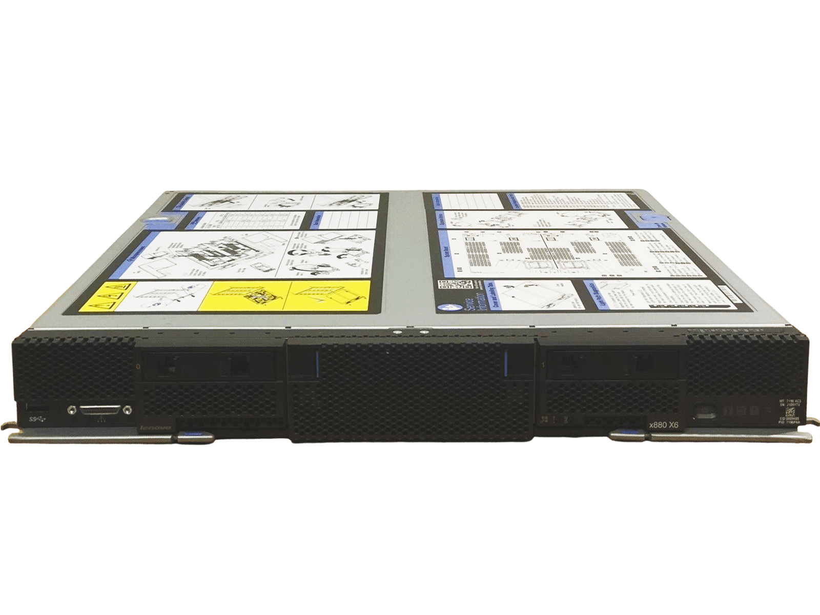 Lenovo FlexSystem x880 X6 Server Two E7-8867V3 2.5GHz 32 Core 1536GB 2x SFF 7196-AC3.