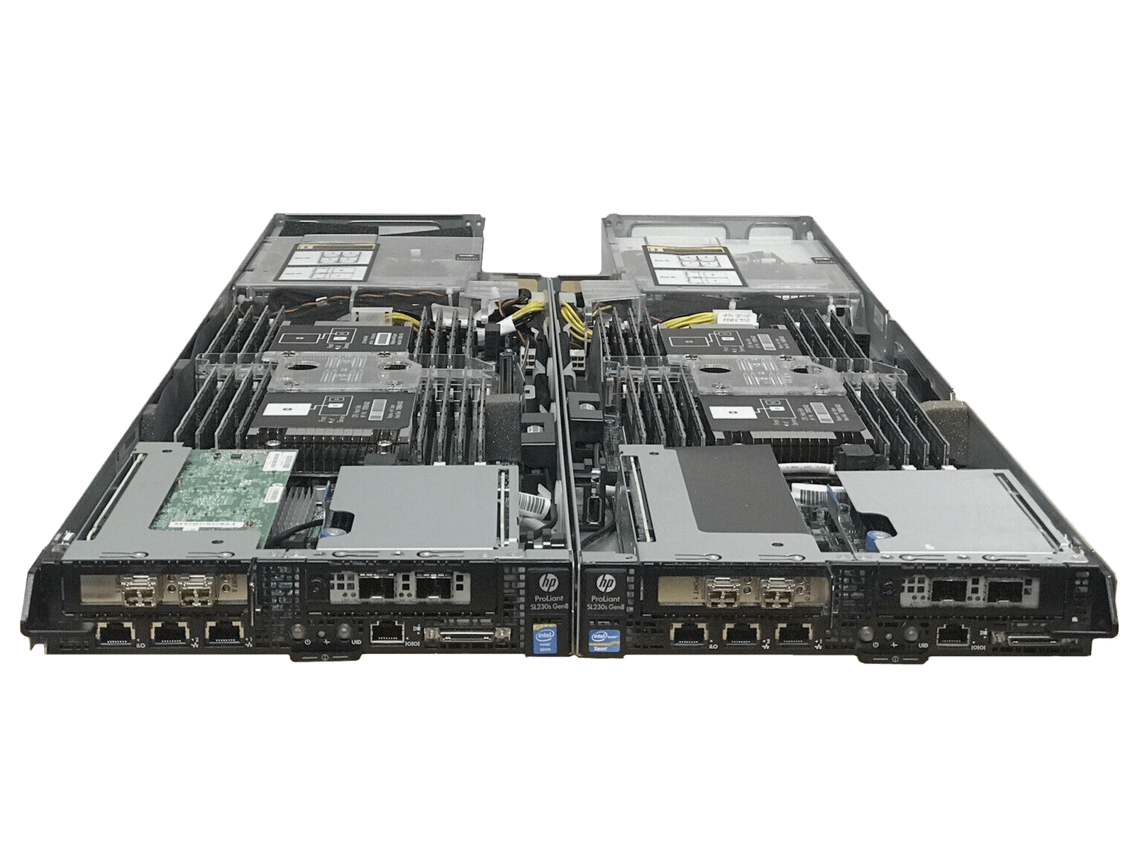 HP ProLiant S6500 8x SL230s 16x E5-2650V2 1024GB 16x Intel 200GB SSD Rails. - Image 3