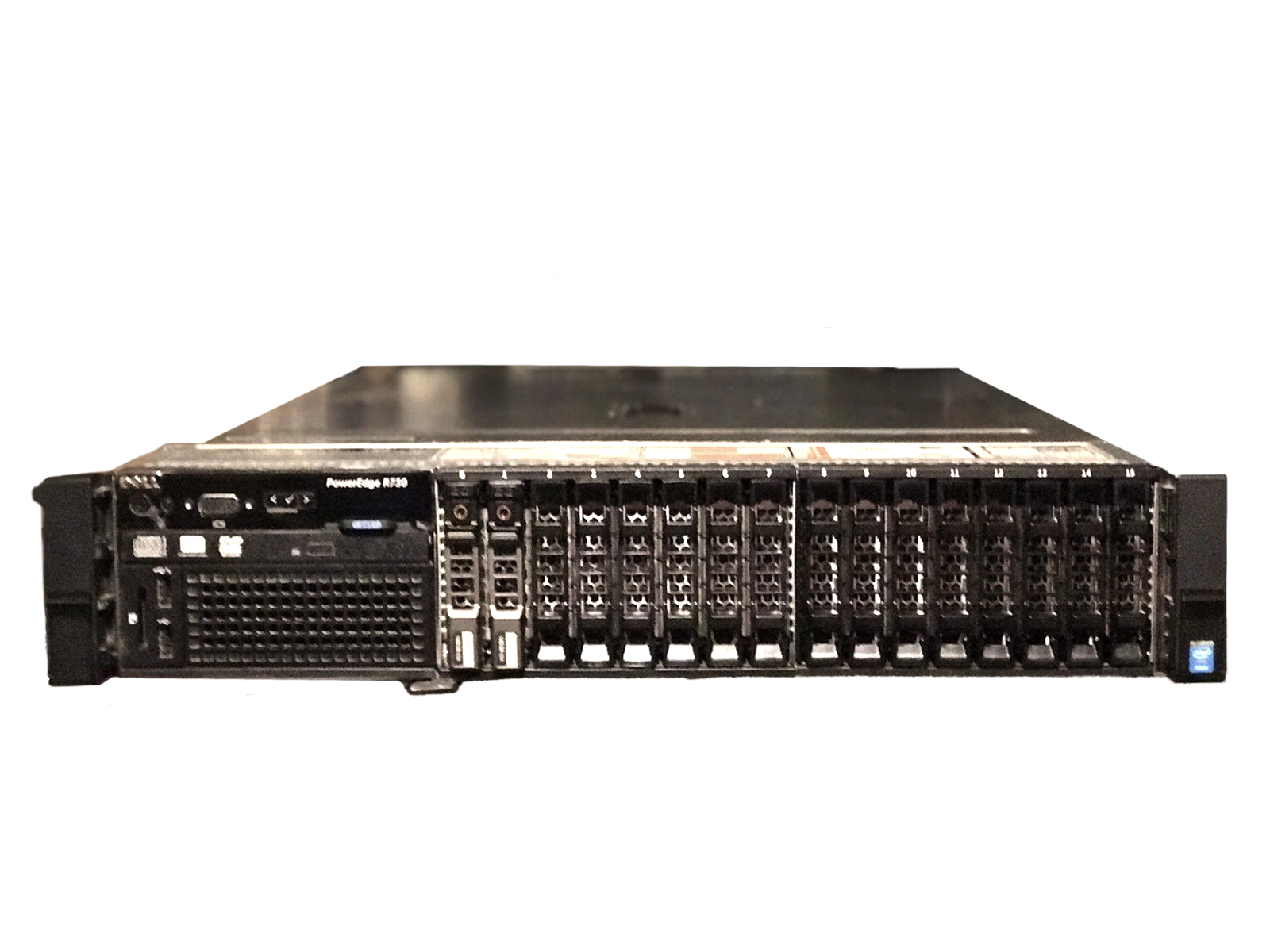 Dell R730 16 Bay Dual E5-2650V3 32GB 5x 250GB 7.2K 2x PSU H730P Bezel iD8 Ent. - Image 2