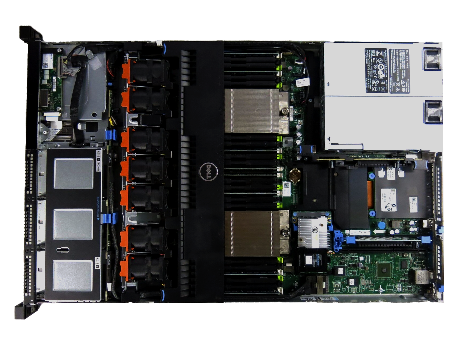 Dell PowerEdge R620 2x E5-2697V2 128GB 2x 400GB SAS SSD 2x PSU RPS. - Image 3