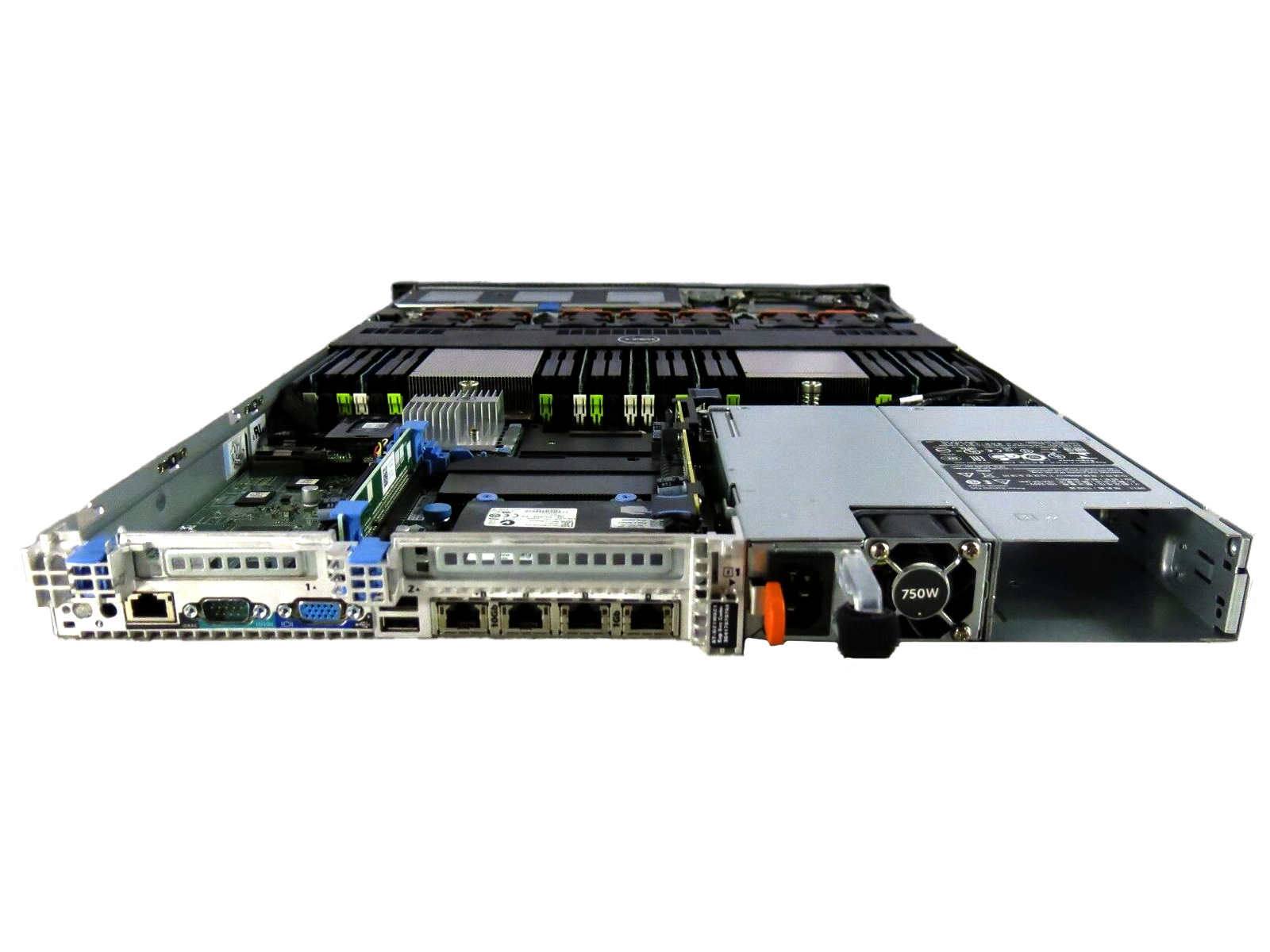 Dell PowerEdge R620 2x E5-2697V2 128GB 2x 400GB SAS SSD 2x PSU RPS. - Image 2