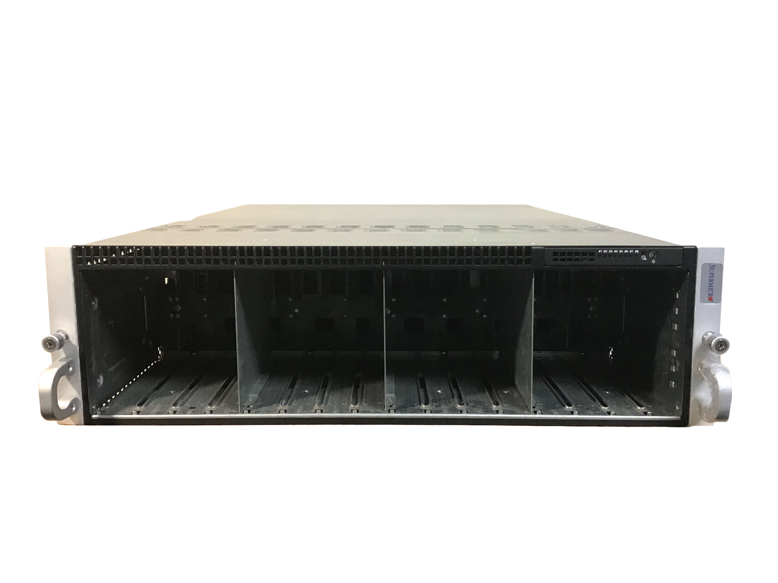 Supermicro MicroCloud 5037MC-H8TRF 8 Nodes 8x E3-1265L V2 48GB RAM Dual PSU 32C - Image 2