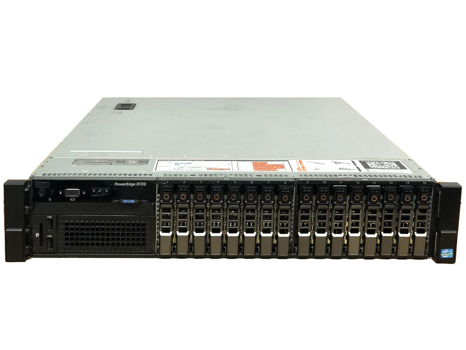 Dell OEMR R720 16 Bay 2x E5-2690V2 3GHz 10C 2x 960GB SSD 14x 600GB SAS 256GB RPS. - Image 3