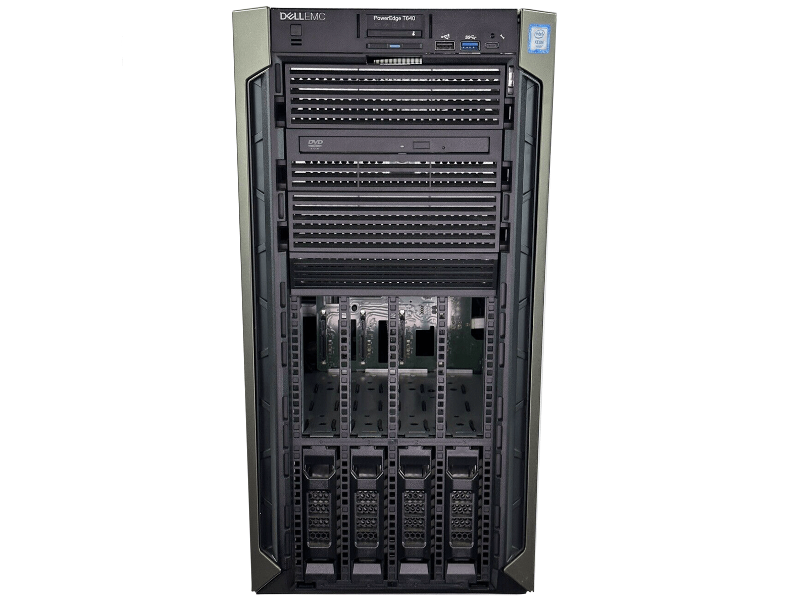 Dell T640 Tower Server 8x LFF Xeon 4112 32GB RAM PERC H740P 3.5 2x 750W PSU. - Image 2