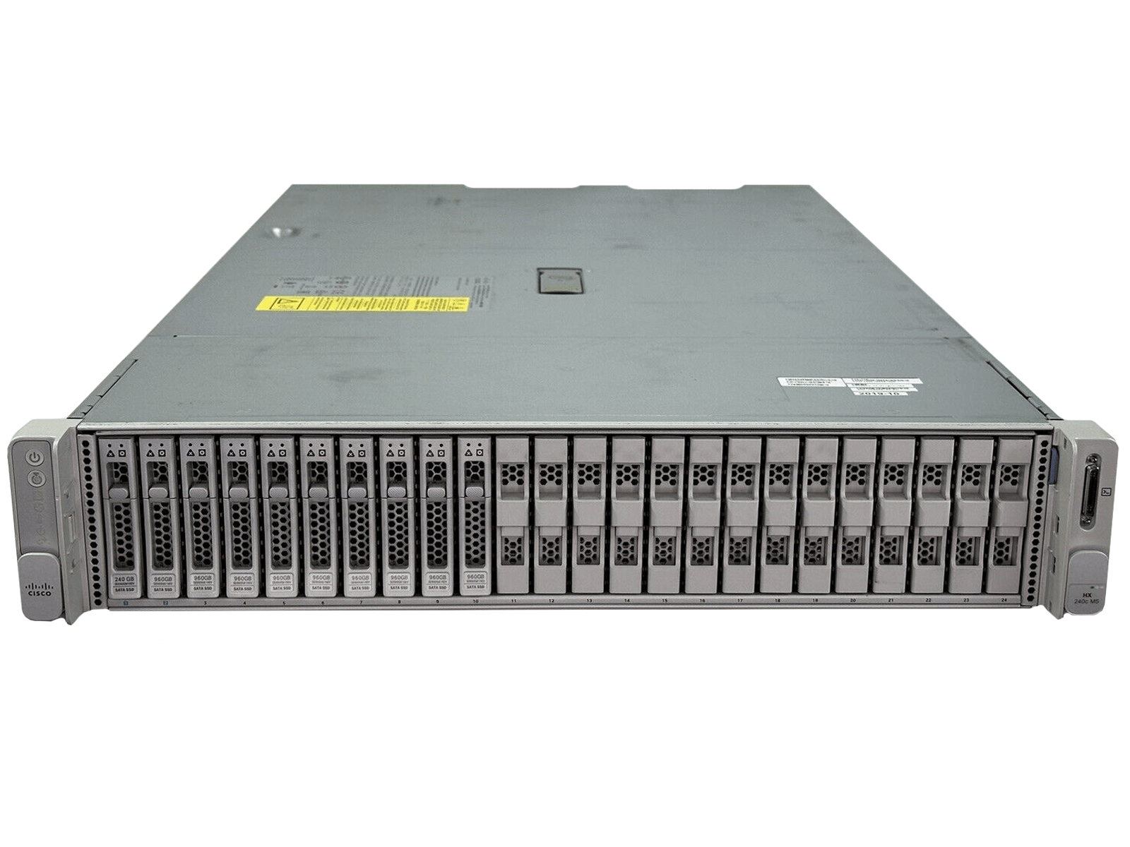 Cisco C240 M5 Server 24x SFF 2x 6150 768GB 240GB/375GB/960GB SATA/NVMe SSD 1600W. - Image 2