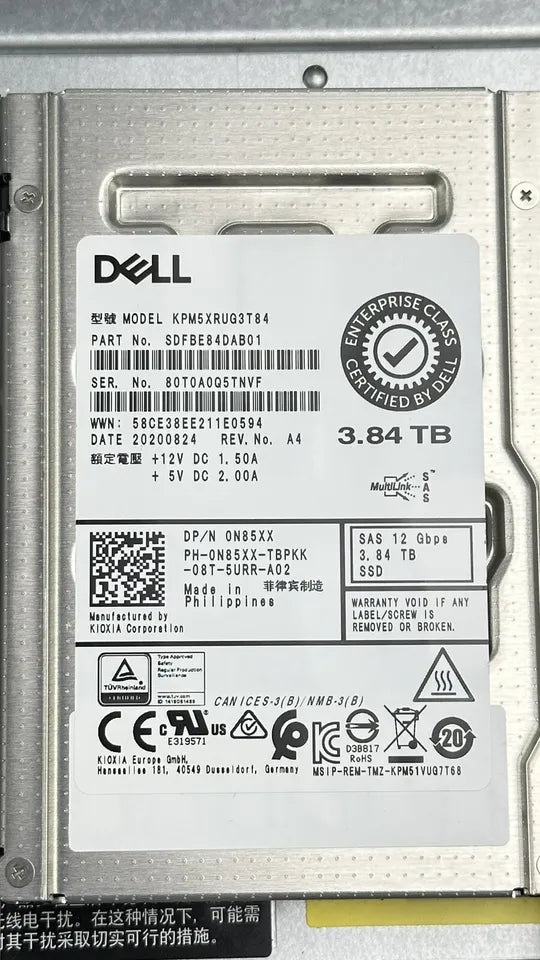 Dell PowerVault ME4024 10G iSCSI Array 6x 3.84TB SAS SSD Rails ProSupport Jan 26 - Image 8
