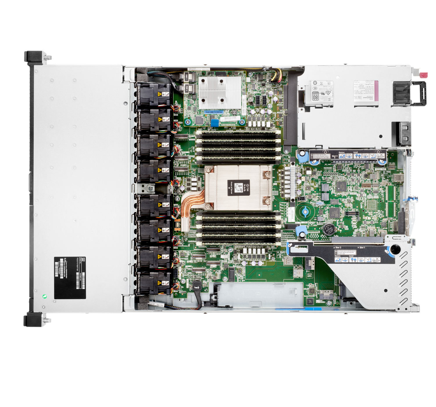 HPE P38480-B21 Proliant DL325 Gen10 Plus v2 1x EPYC 7443P 24-core 32GB 8SFF P408i-a 800W 10GbE BTO Server - Image 3